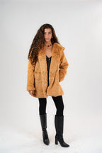 The Honey Plush Coat