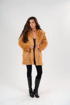 The Honey Plush Coat