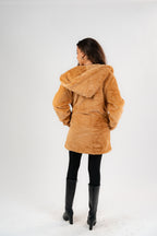 The Honey Plush Coat