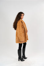 The Honey Plush Coat