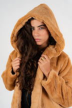 The Honey Plush Coat