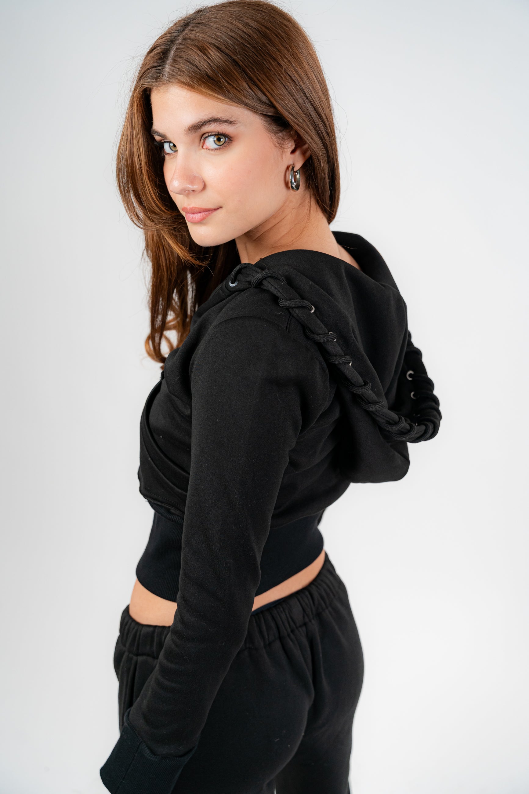 The Laceback Street Duo black