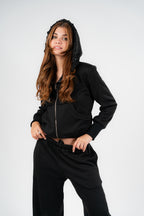 The Laceback Street Duo black Oversize Set