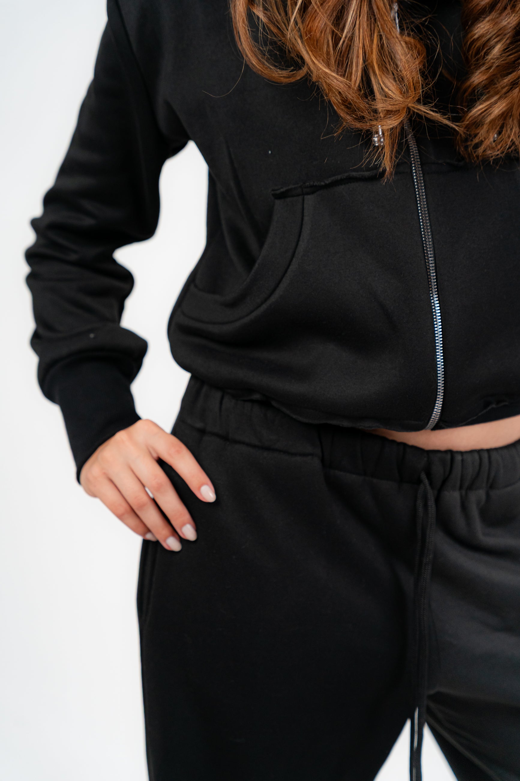 The Laceback Street Duo black Oversize Set
