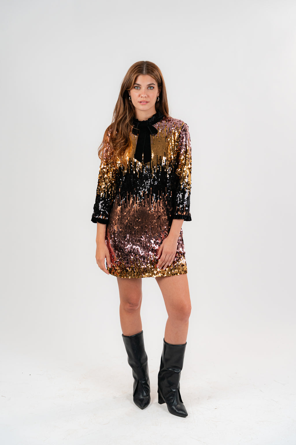 The Golden Eclipse Dress