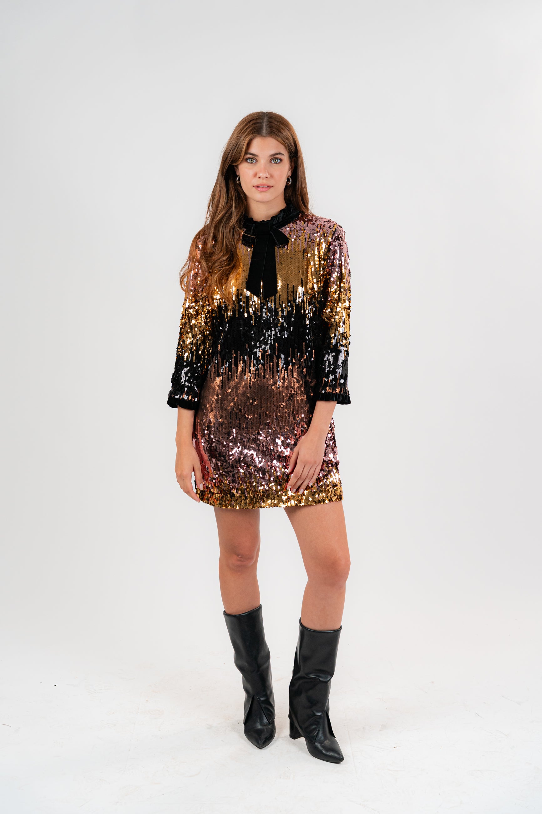 The Golden Eclipse Dress